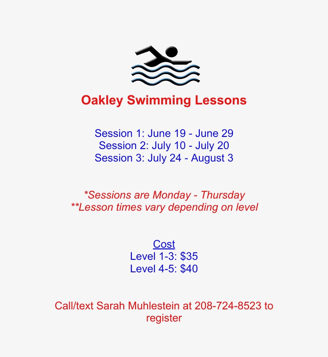 Swimming pool City of Oakley